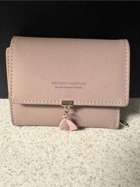 Prettyzys Collection Blush Pink Mini Wallet